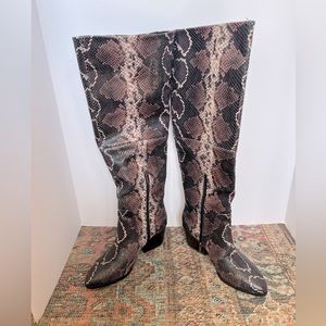 Over the knee boot